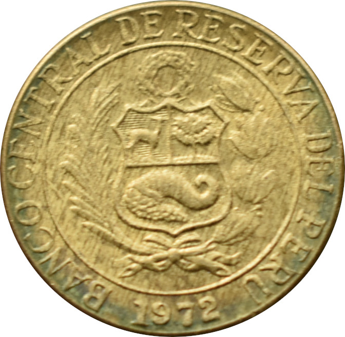 Peru 5 Centavos 1972