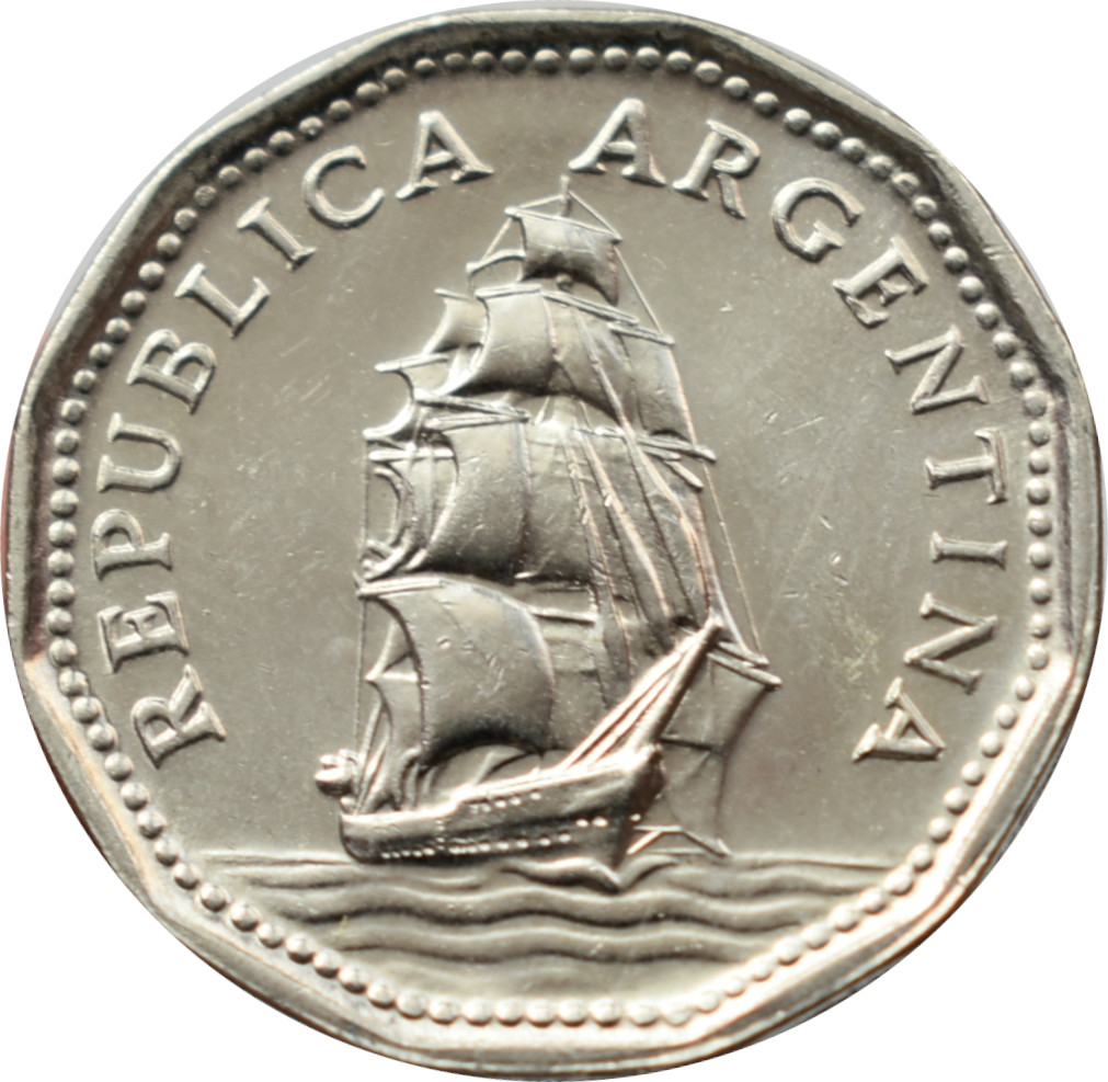Argentína 5 Pesos 1961