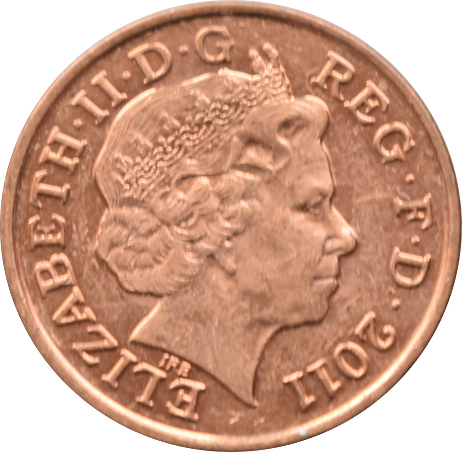 Anglicko 1 Penny 2011