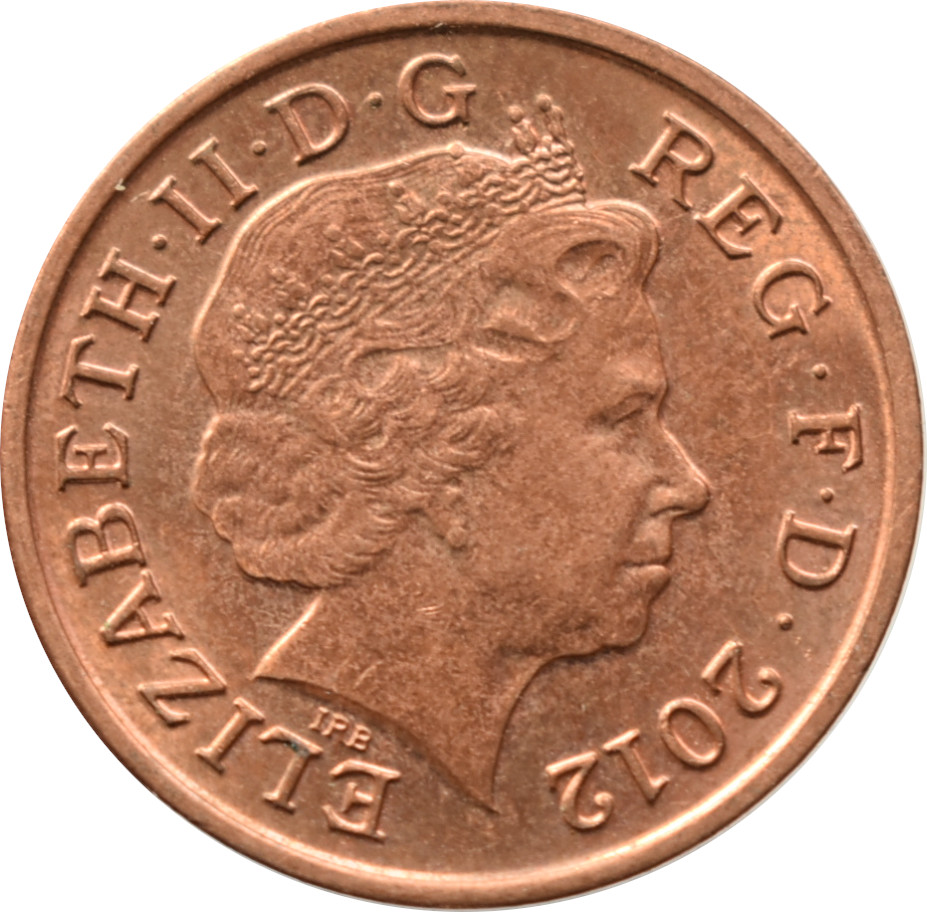 Anglicko 1 Penny 2012