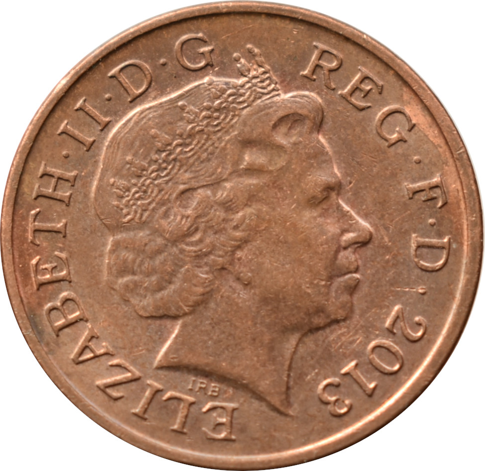 Anglicko 1 Penny 2013