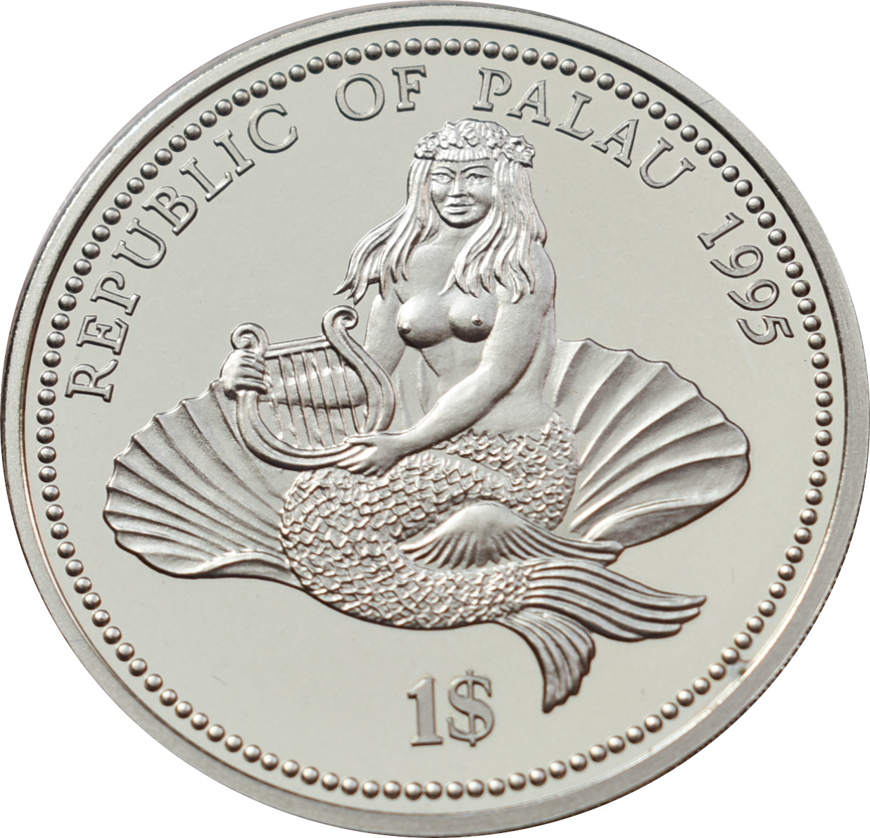 Palau 1 dolár 1995