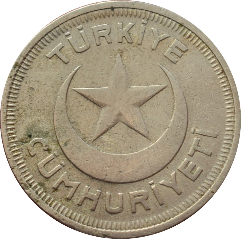 Turecko 10 Kurus 1938