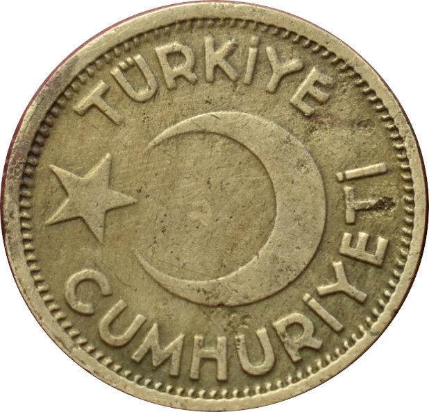 Turecko 25 Kurus 1944