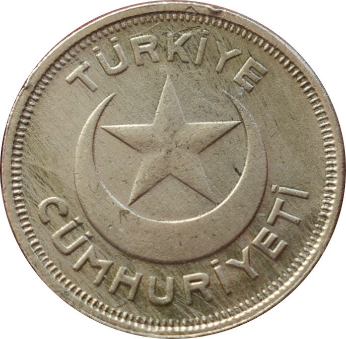 Turecko 5 Kurus 1943