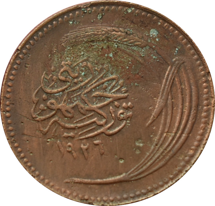 Turecko 5 Kurus 1926