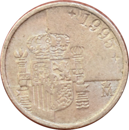 Španielsko 1 Peseta 1995
