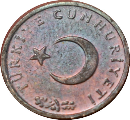 Turecko 1 Kurus 1972