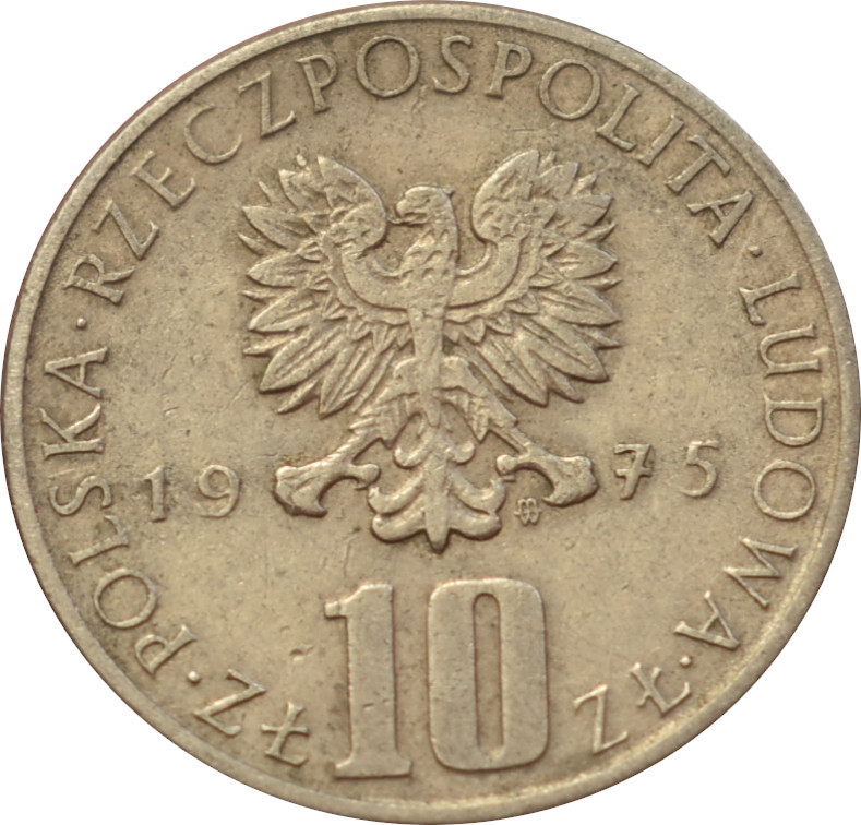 Poľsko 10 Zlotych 1975