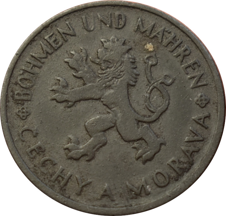 Protektorát 1 Koruna 1942