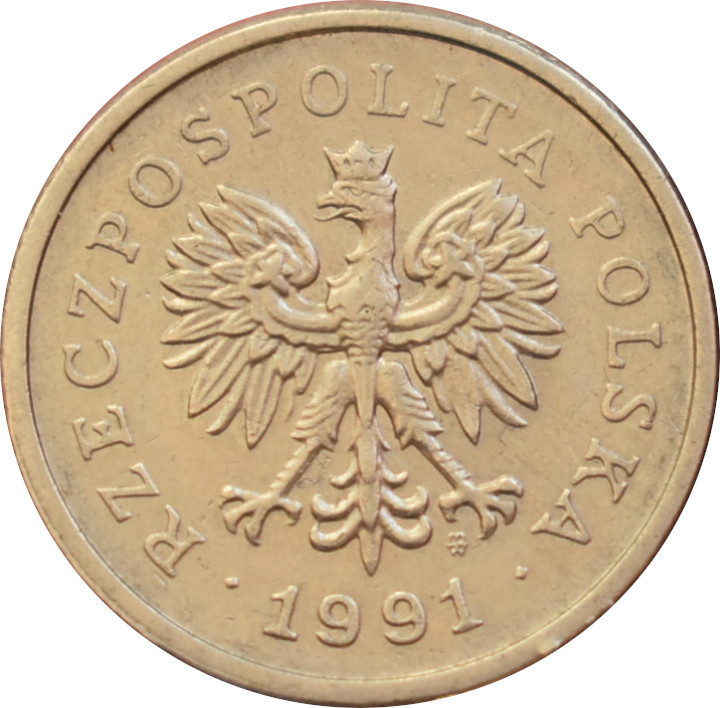 Poľsko 1 Zloty 1991