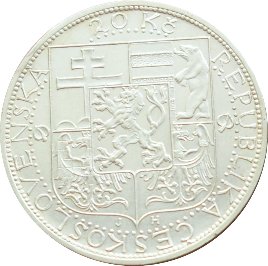 ČSR 20 Kčs 1937
