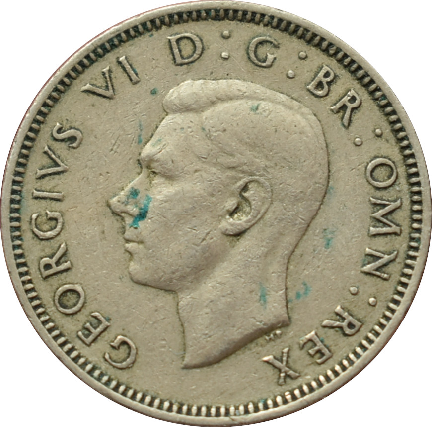 Anglicko 1 Shilling 1947