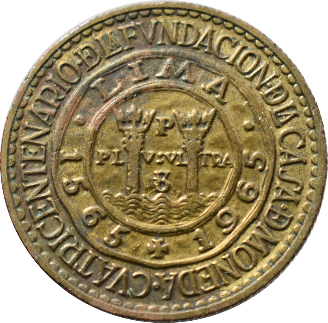 Peru 1 Sol de Oro 1965