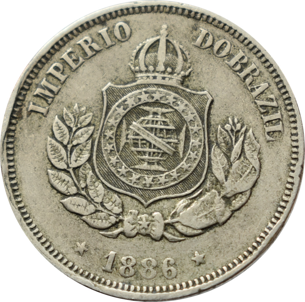 Brazília 50 Reis 1886