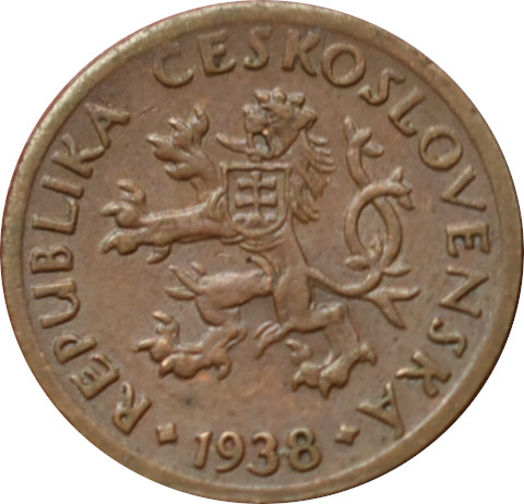 ČSR 5 Halier 1938