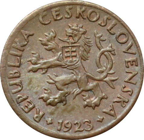ČSR 5 Halier 1923