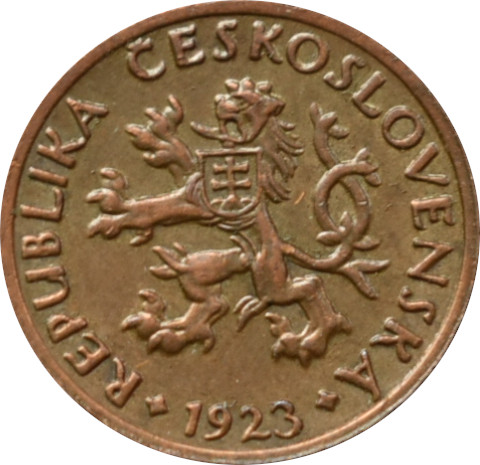 ČSR 5 Halier 1923