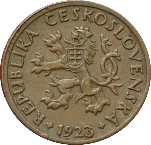 ČSR 5 Halier 1923