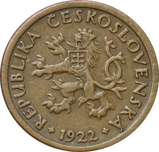 ČSR 10 Halier 1922