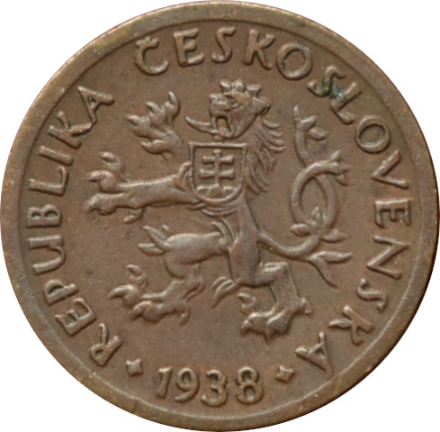 ČSR 5 Halier 1938