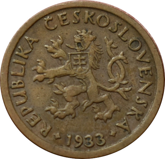 ČSR 10 Halier 1933