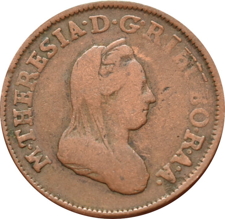 Mária Terézia Ein Kreutzer 1780 b.z.