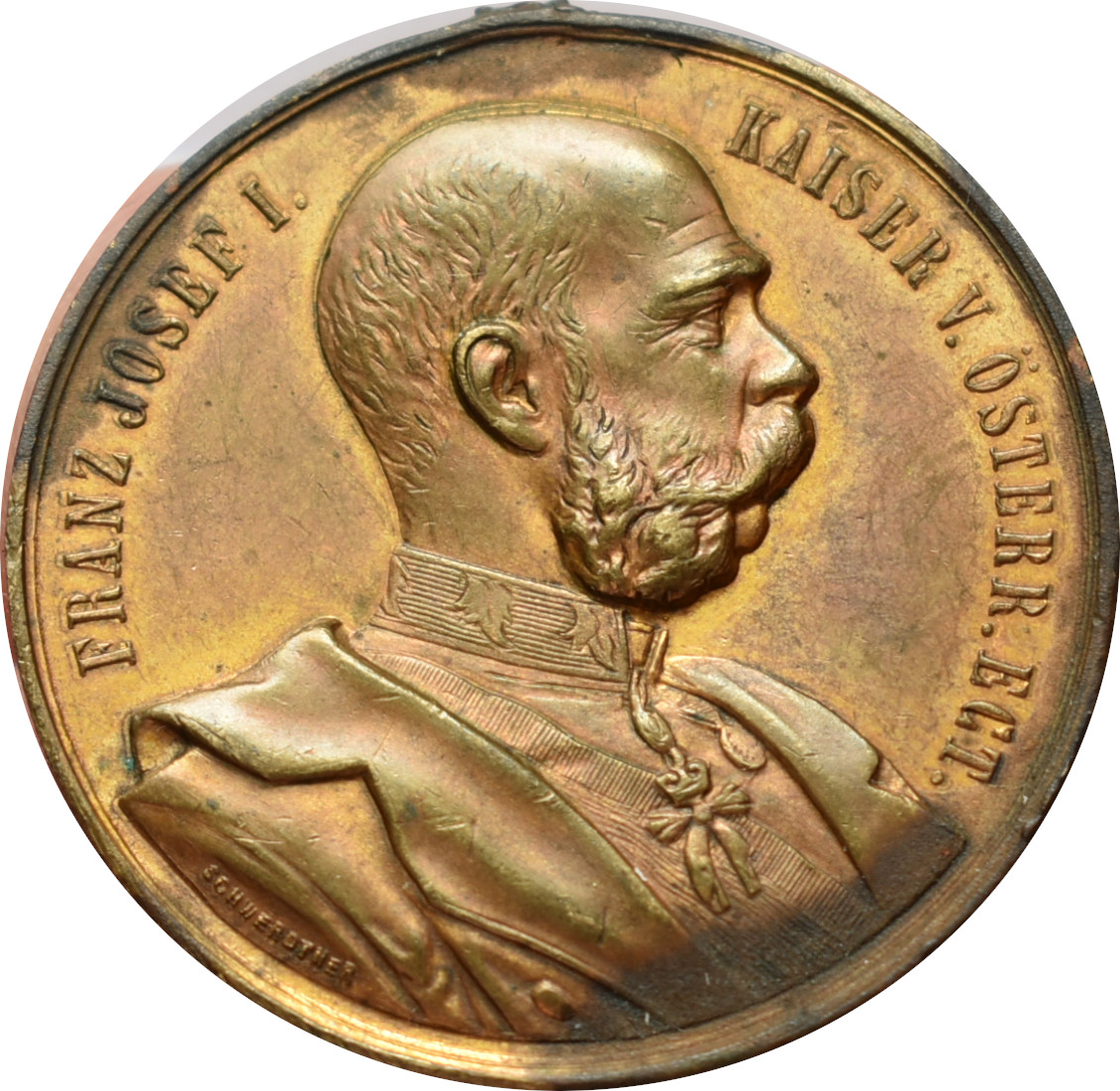 F.J. medaila 1900