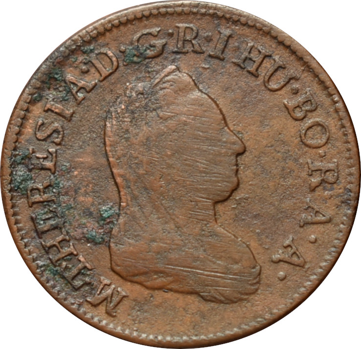 Mária Terézia Ein Kreutzer 1780 K