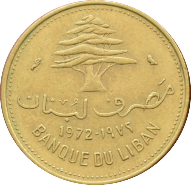 Libanon 10 Piastres 1972