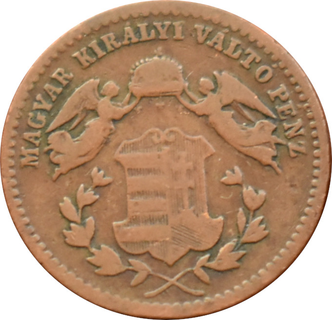 F.J. 1 Krajcár 1872 K.B.
