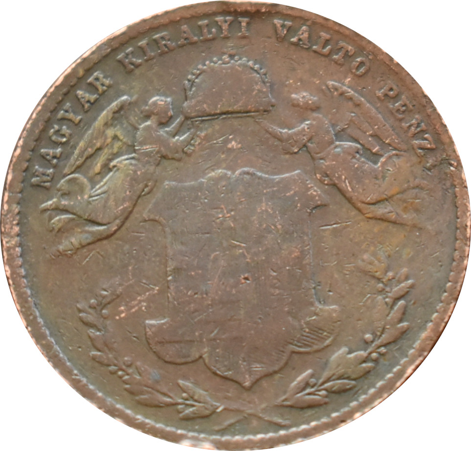 F.J. 4 Krajczár 1868 K.B.