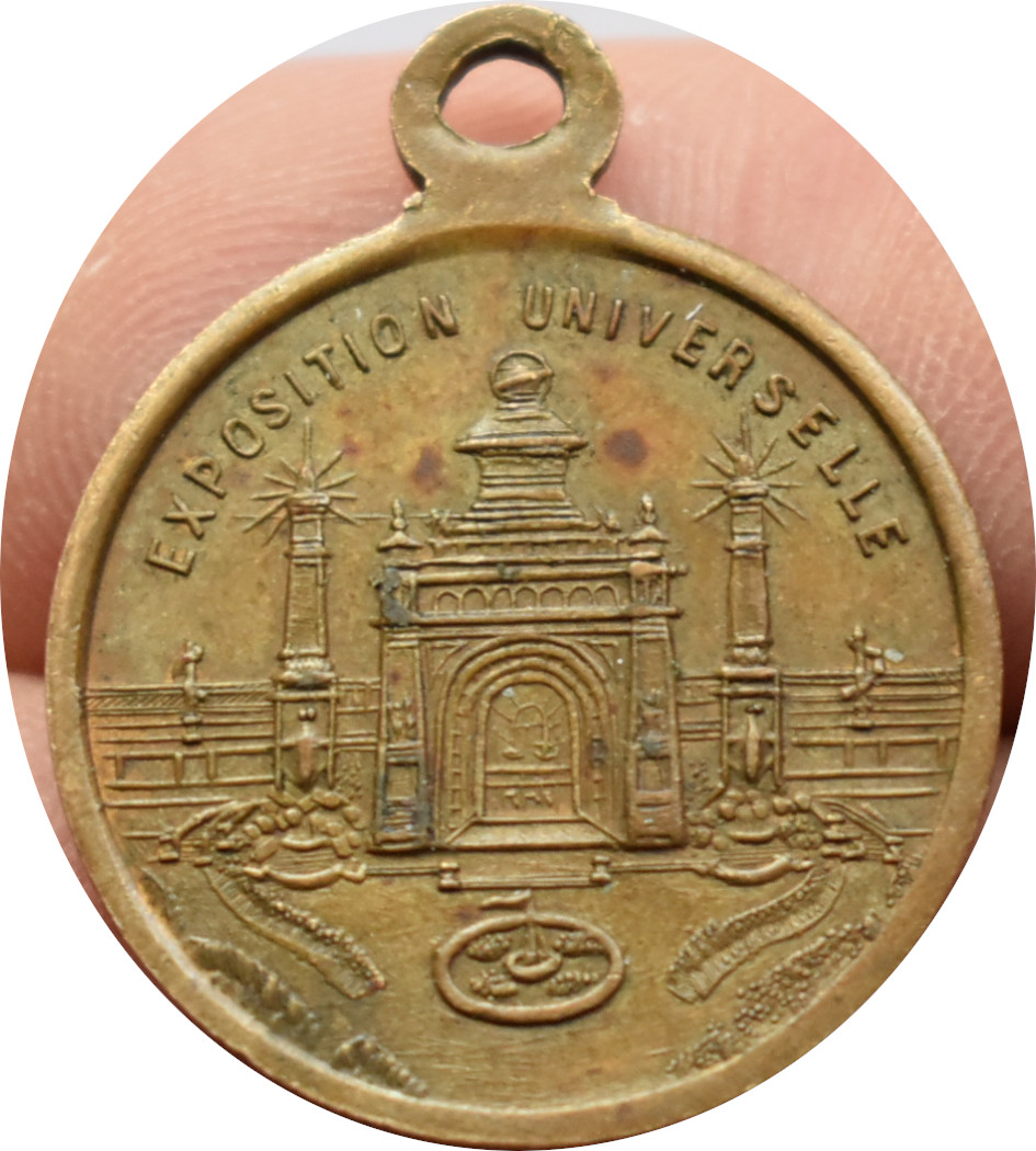 Belgicko medaila 1885