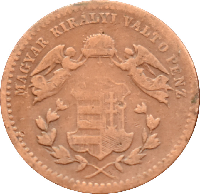 F.J. 1 Krajcár 1868 K.B.