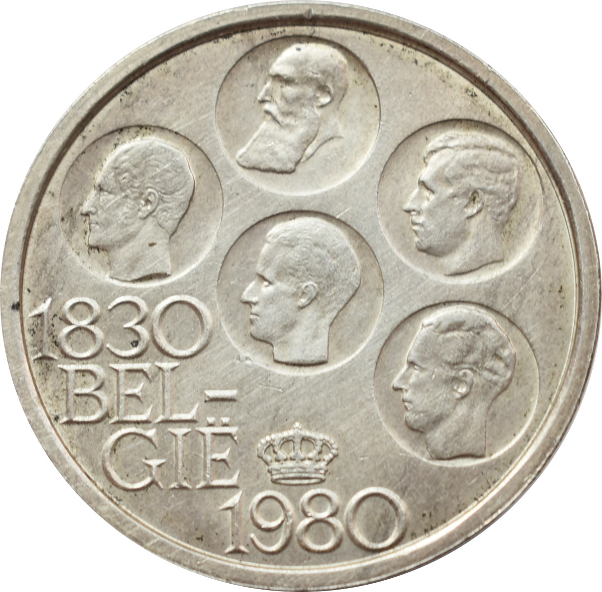 Belgicko 500 Francs 1980