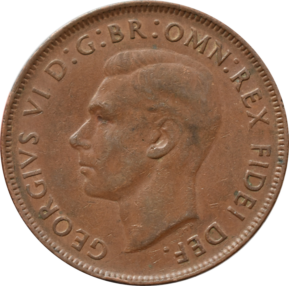 Austrália 1 Penny 1950