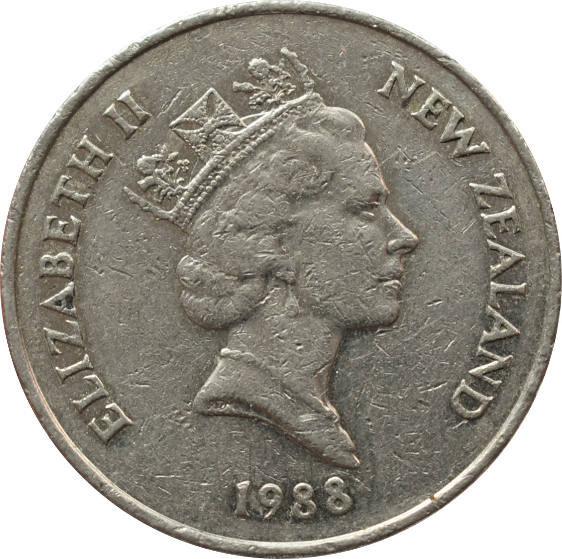 Nový Zéland 20 Cents 1988