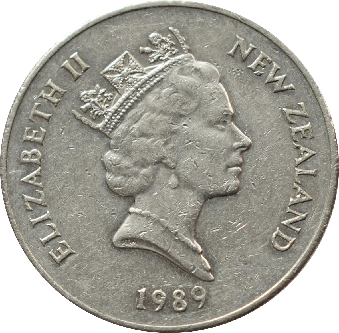 Nový Zéland 20 Cents 1989