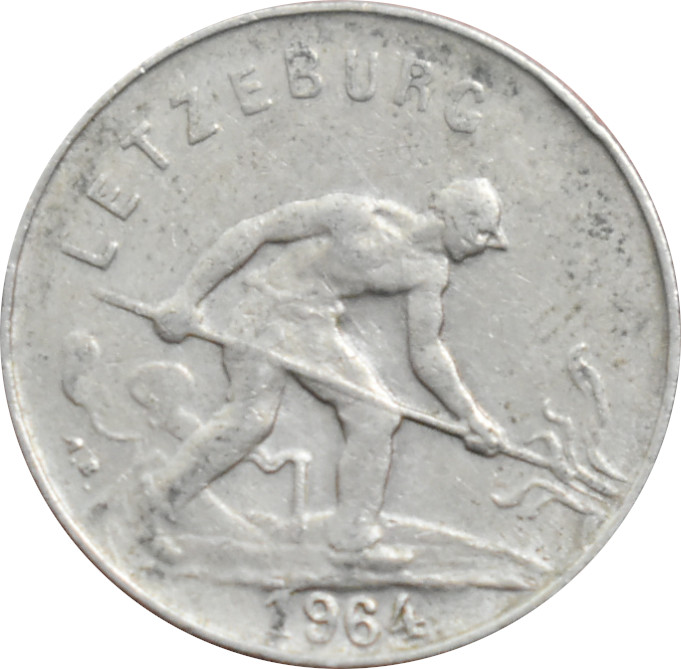 Luxembursko 1 Frank 1964