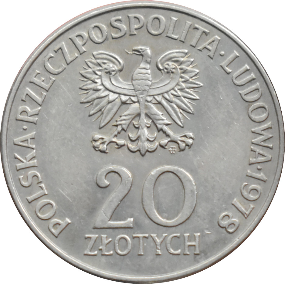 Poľsko 20 Zlotych 1978