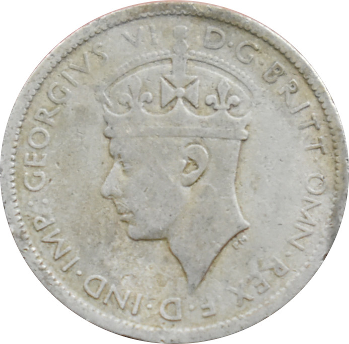 Britská Západná Afrika 3 Pence 1939 KN