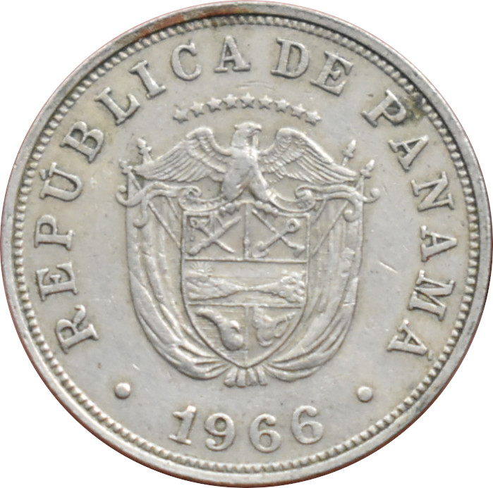 Panama 5 Centesimos 1966