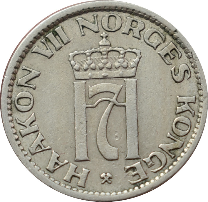 Nórsko 50 Ore 1953