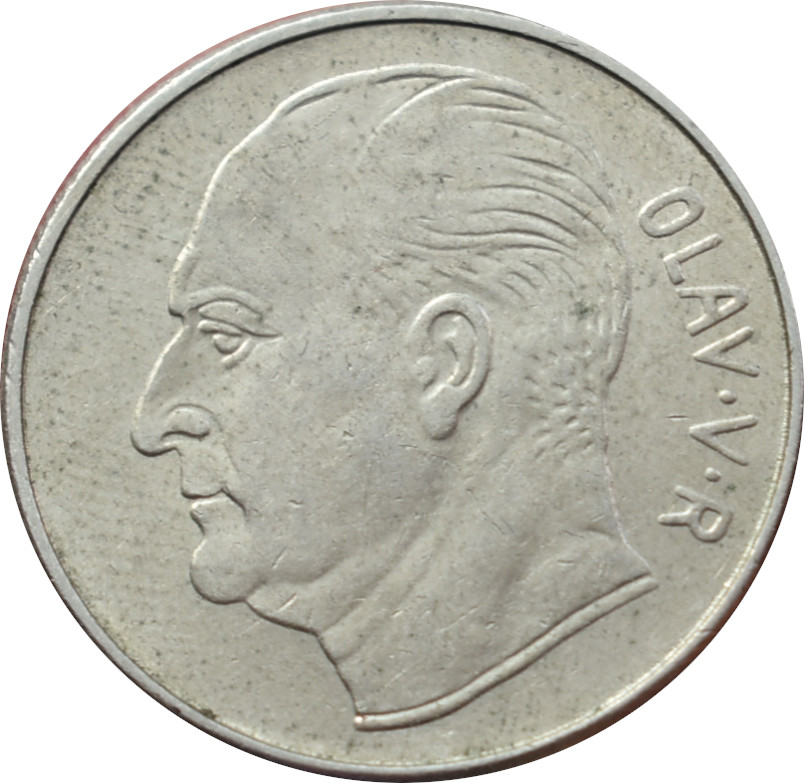 Nórsko 1 Krone 1972