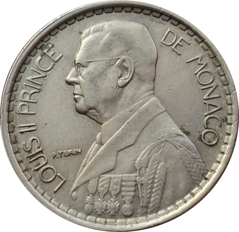 Monako 20 Francs 1947