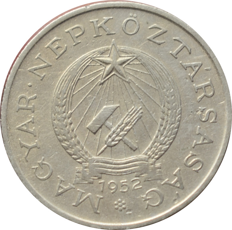 Maďarsko 2 Forint 1952