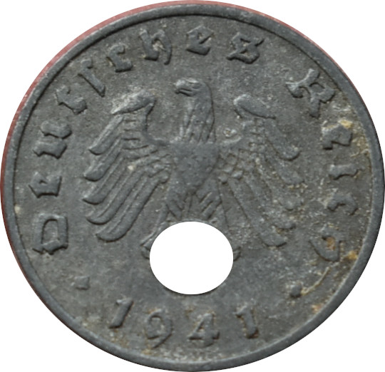 Nemecko - Tretia ríša 1 Reichspfennig 1941 A