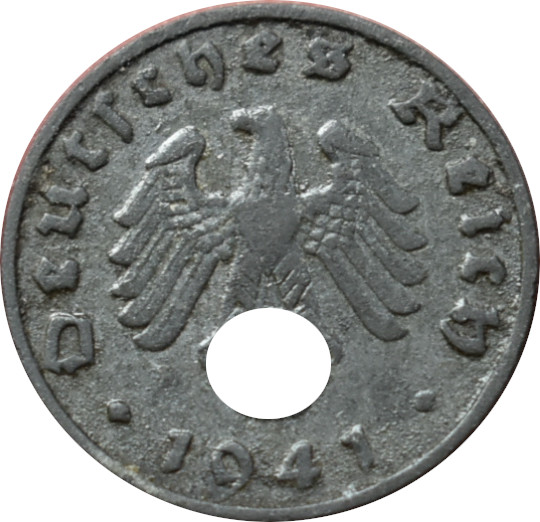 Nemecko - Tretia ríša 1 Reichspfennig 1941 B
