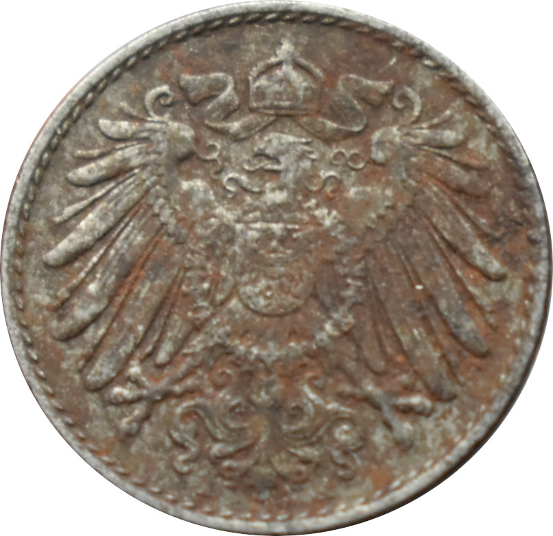 Nemecko - Nemecká ríša 5 Pfennig 1920 A