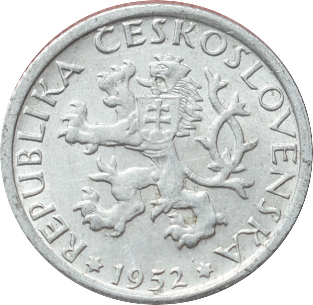 ČSR 1 Kčs 1952